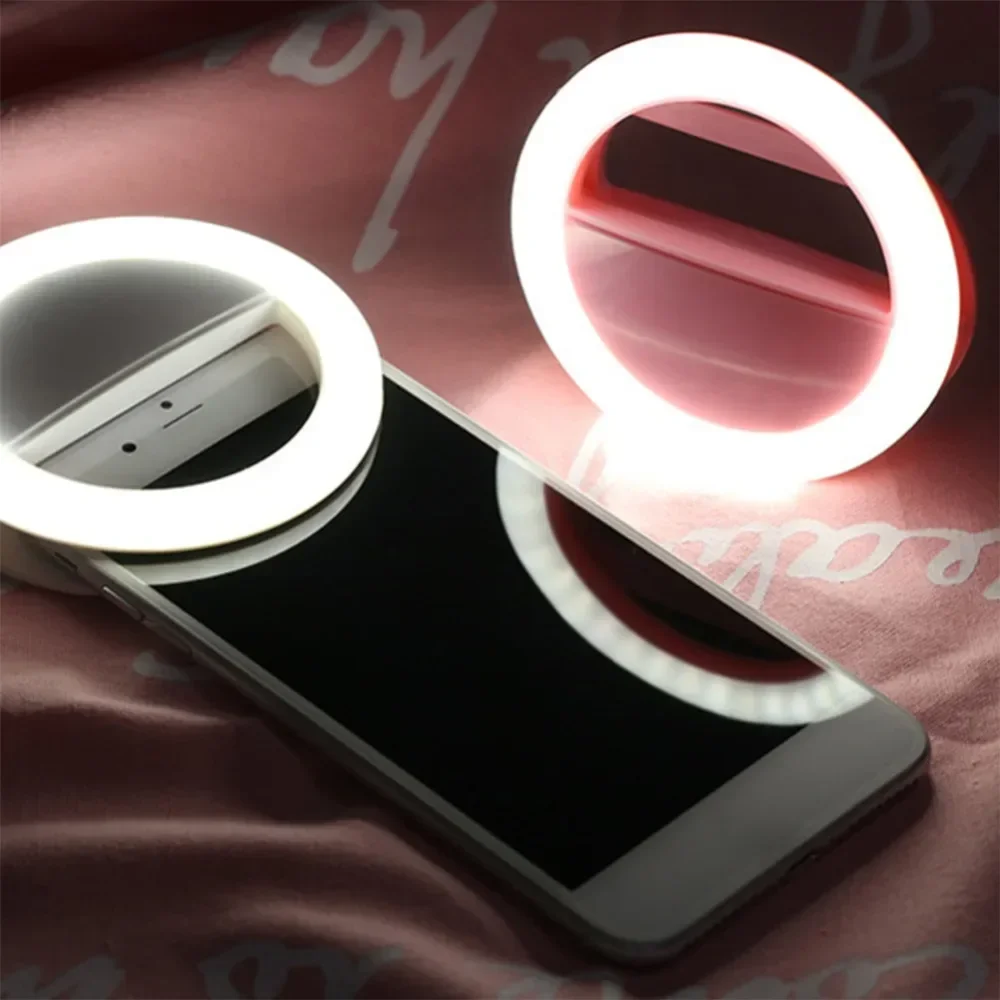 Photography Lighting Game - LED Selfie Ring Light Mobile Phone