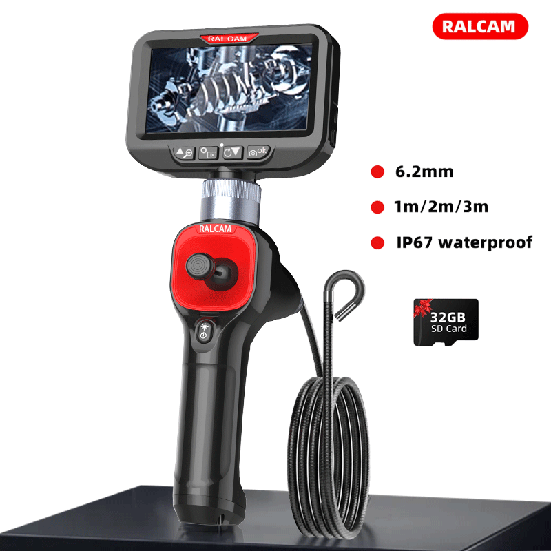 Photography Lighting Products - 360° Joystick Articulating Borescope, 6.2mm 4