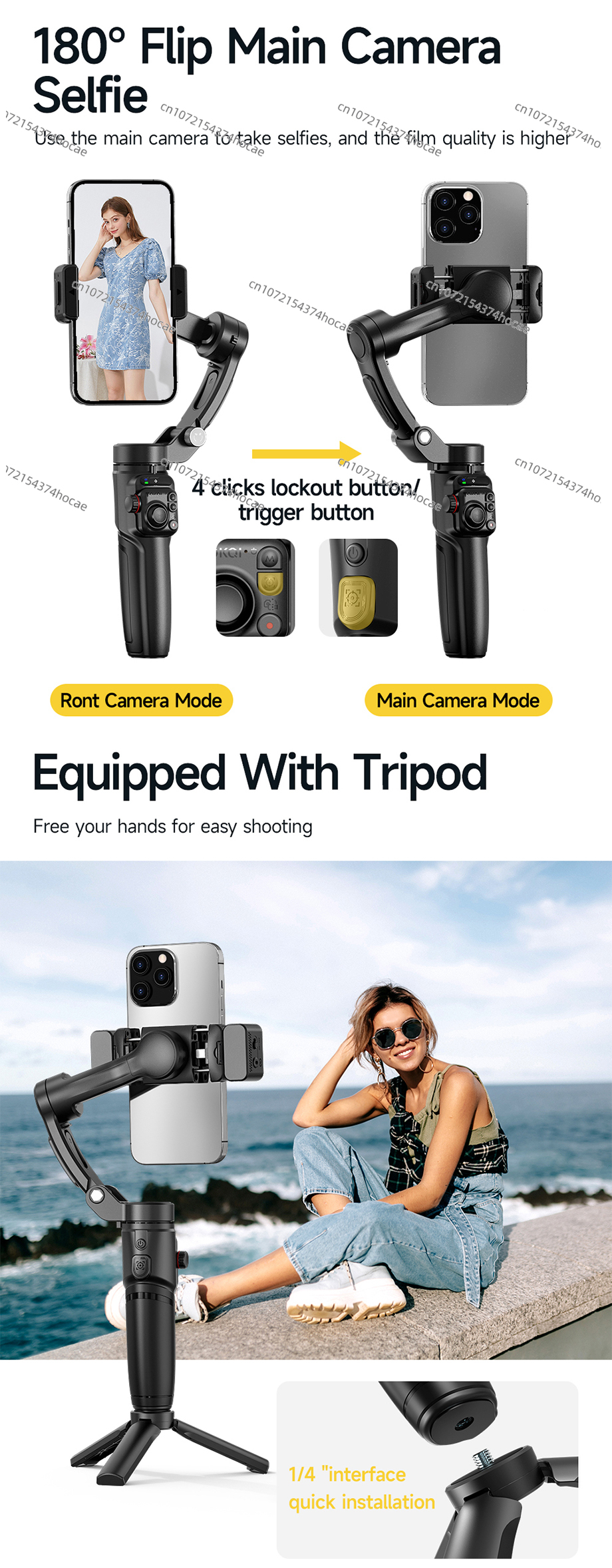 M06 AI three-axis stabilizer f - Photography Lighting Ai บทวิจารณ์และราคา
