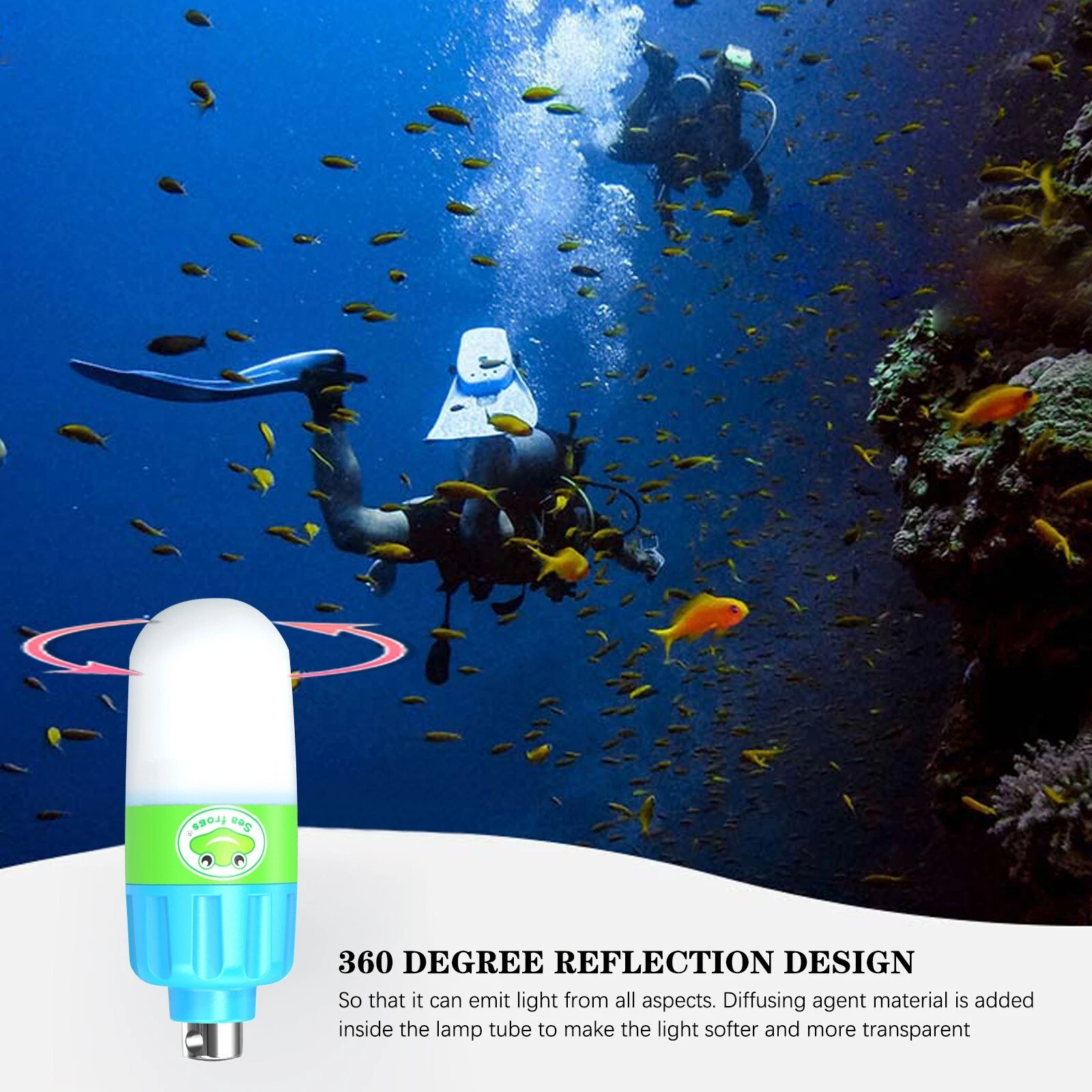 Seafrogs SF-P01 Scuba Diving S - Photography Lighting Options บทวิจารณ์และราคา