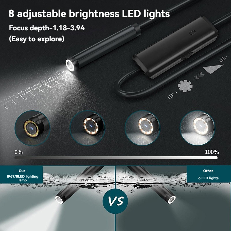 8mm Lens Industrial Endoscope, - Photography Lighting Products บทวิจารณ์และราคา