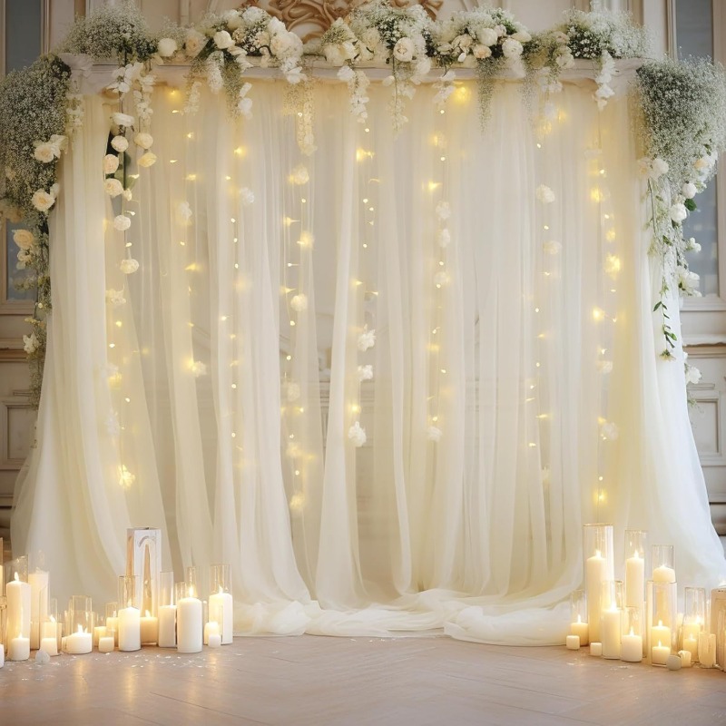 3x3m Tulle Backdrop Curtains,  - Photography Lighting Options บทวิจารณ์และราคา