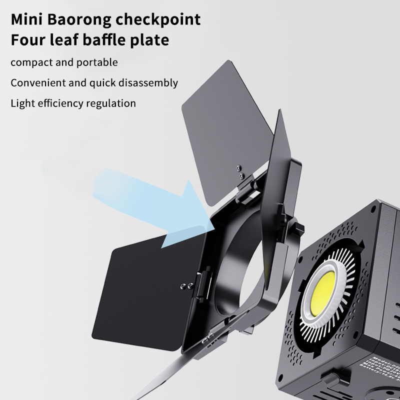 Four-Blade Barndoor for Mini B - Barn Door Modifier บทวิจารณ์และราคา