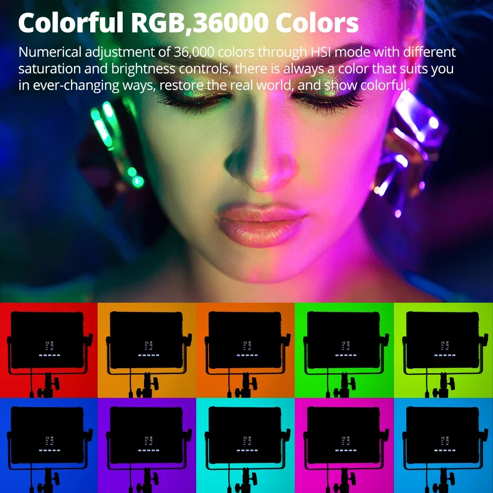 AMBITUFL P35R 30W RGB LED Vide - Photography Led Lighting Kit บทวิจารณ์และราคา
