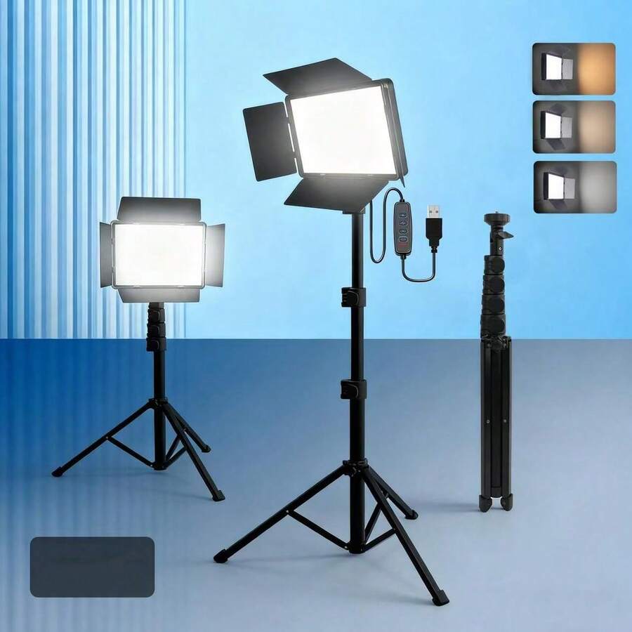 Adjustable Bi-Color LED Panel  - Photography And Lighting บทวิจารณ์และราคา