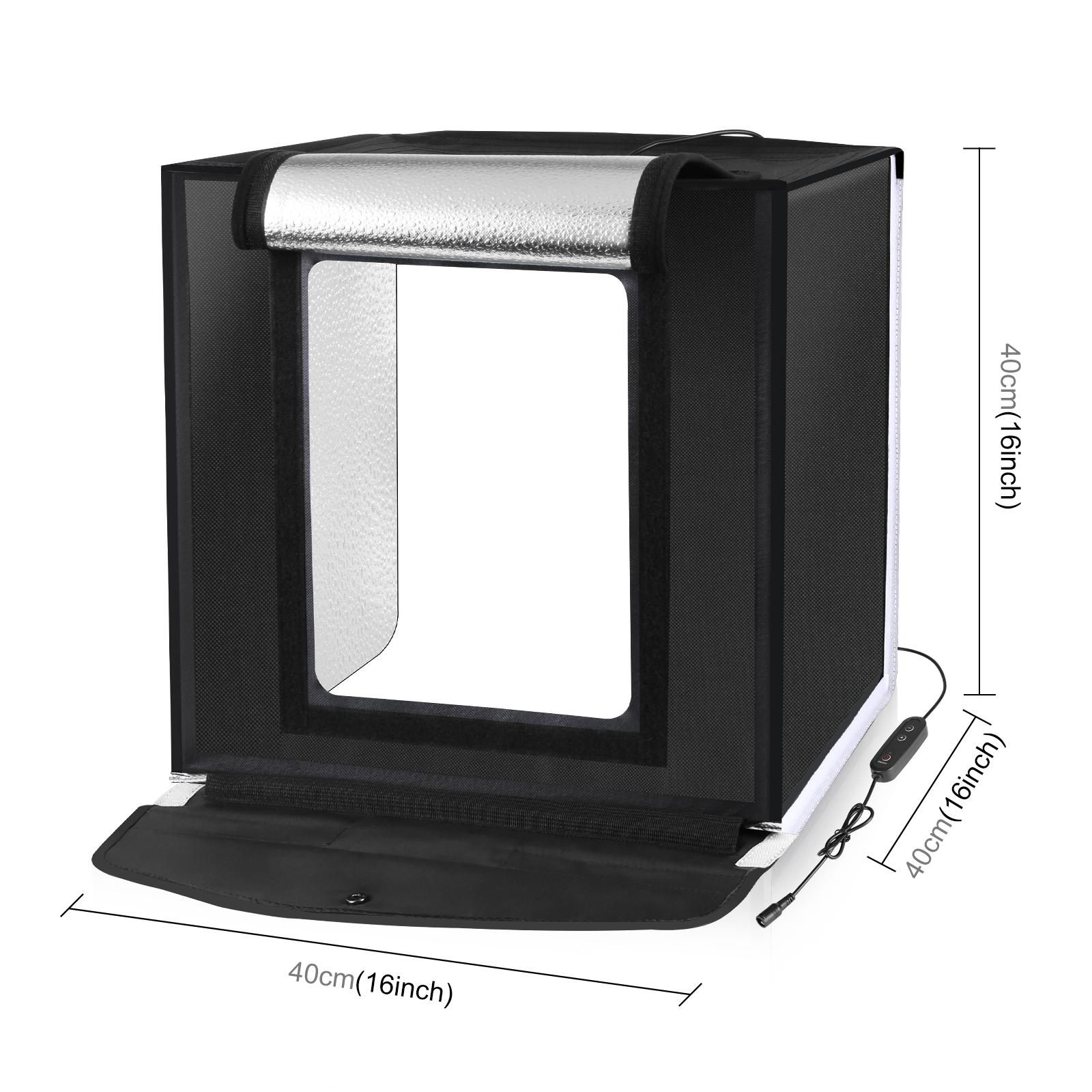 PULUZ 40cm Photo Studio Box Ta - Photography Lighting Kit With Backdrop บทวิจารณ์และราคา