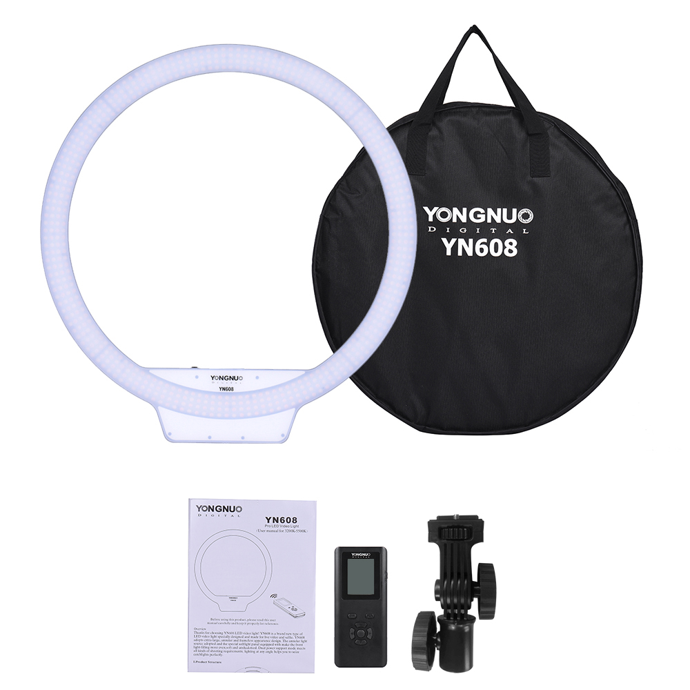 YONGNUO YN608 Studio Ring LED  - Photography Lighting Options บทวิจารณ์และราคา