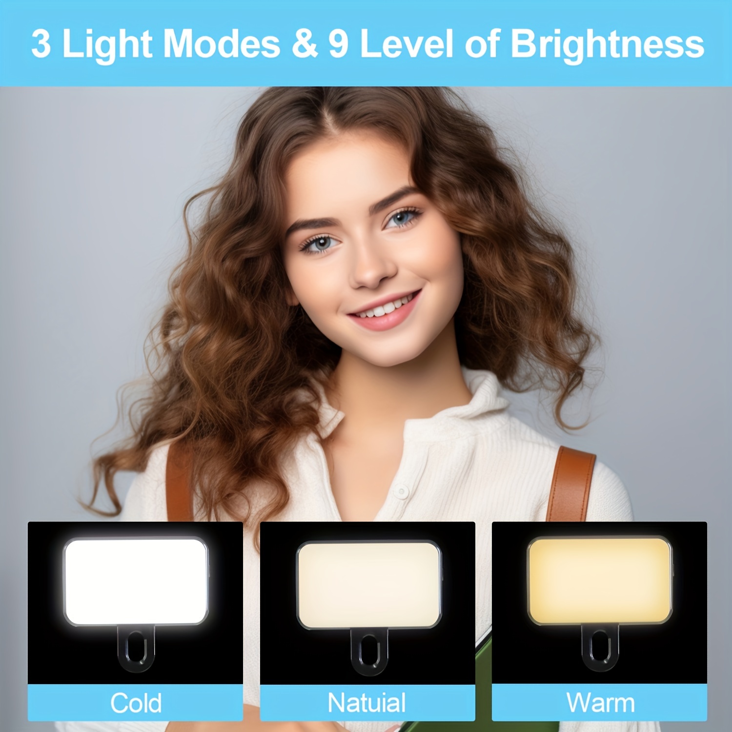 Clip-On Mobile Phone Fill Ligh - Photography Lighting Options บทวิจารณ์และราคา