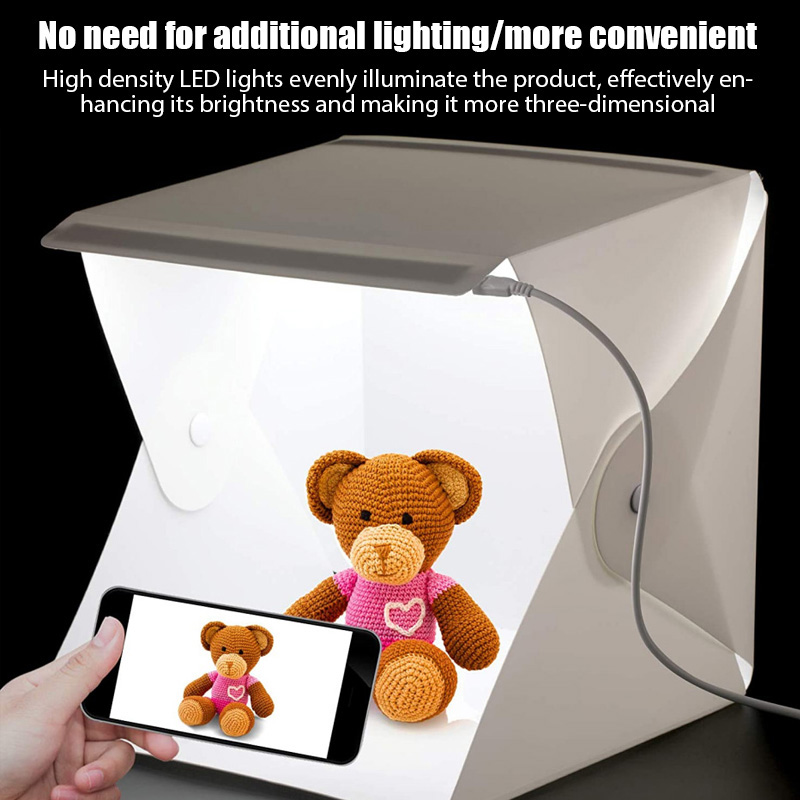 Lightbox Light Box Mini Photo  - Photography Lighting Kit With Backdrop บทวิจารณ์และราคา
