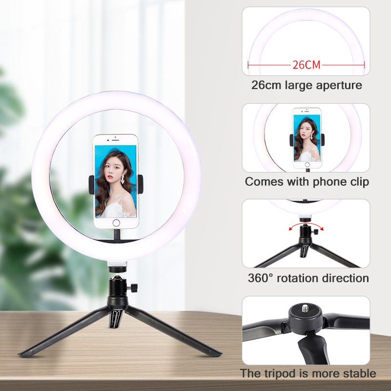 26cm 10 inch Led Ring Selfie L - Photography Lighting Game บทวิจารณ์และราคา