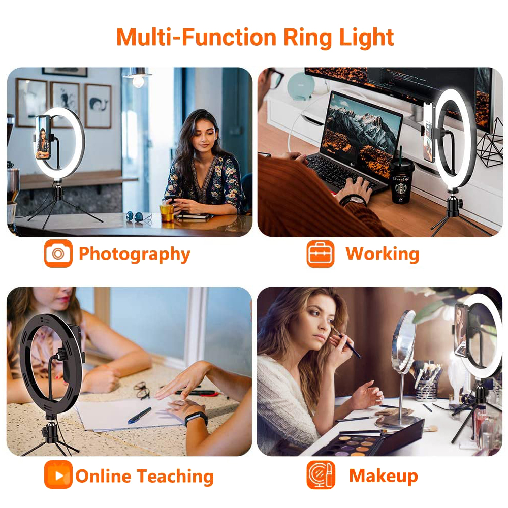 26cm 10 inch Led Ring Selfie L - Photography Lighting Game บทวิจารณ์และราคา