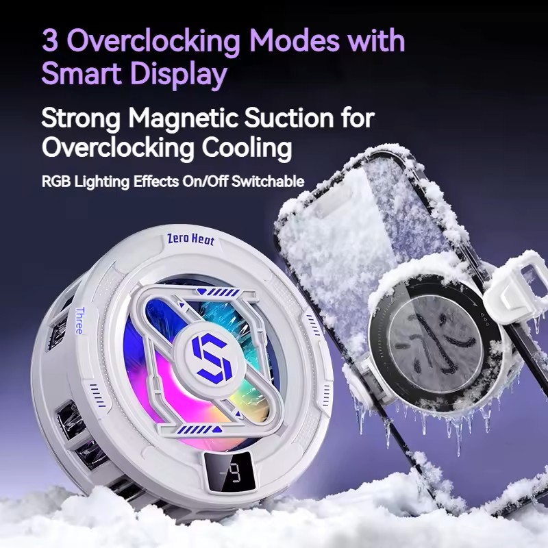15W Stylish Phone Cooler with  - Photography Lighting Game บทวิจารณ์และราคา
