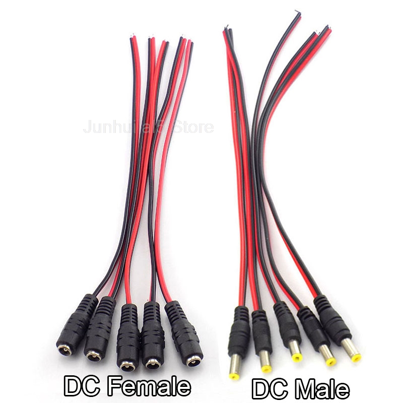 DC 12v Extension Cable Male Fe - Photography Led Lighting Kit บทวิจารณ์และราคา