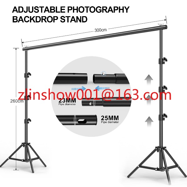 Photo Studio Equipment 2.6*3m/ - Photography Lighting Kit With Backdrop บทวิจารณ์และราคา