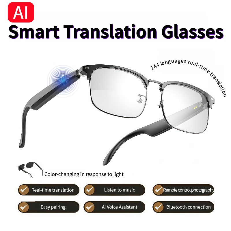 GS13 AI Smart Glasses Color-Ch - Photography Lighting Ai บทวิจารณ์และราคา
