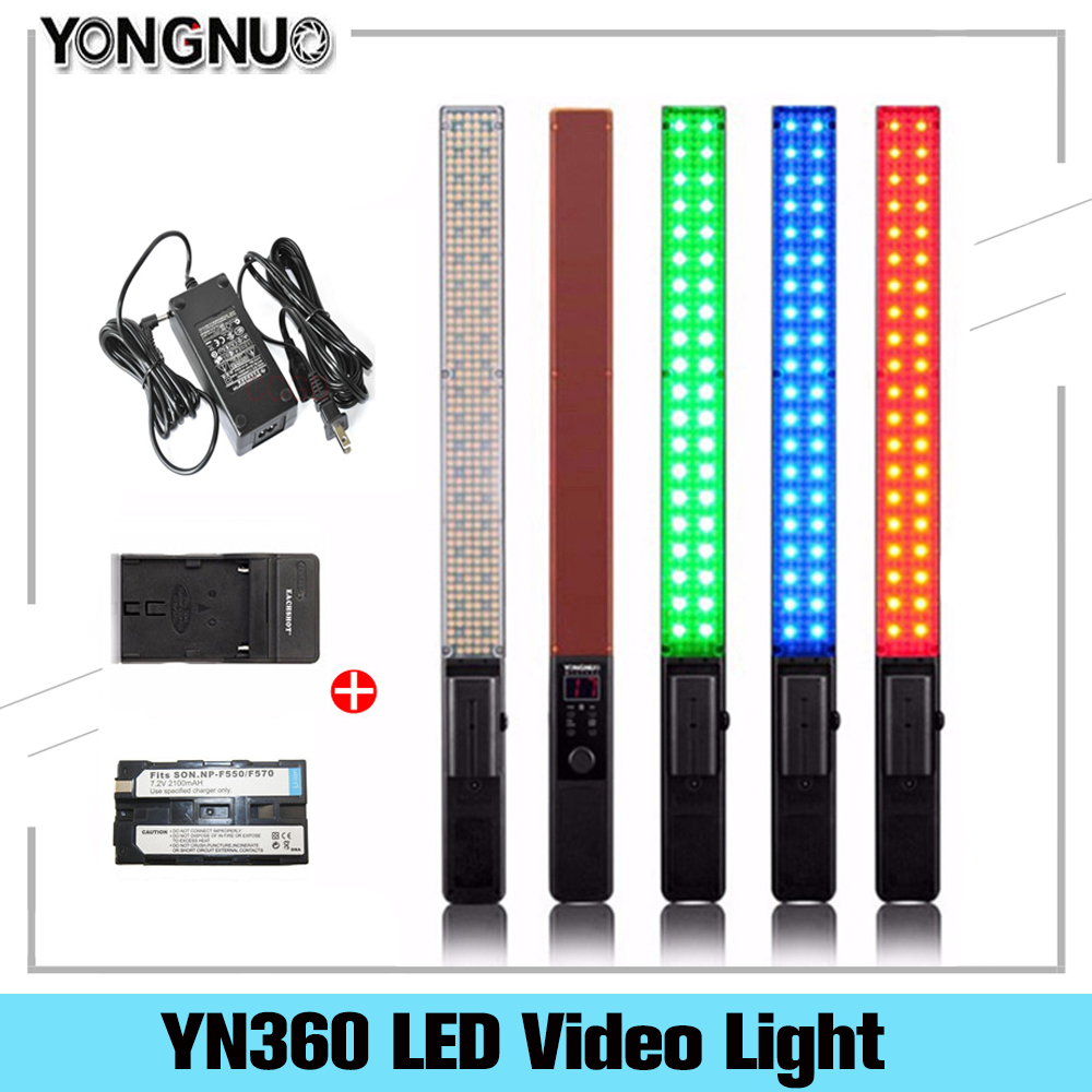 YONGNUO YN360 Handheld LED Vid - Photography Lighting Options บทวิจารณ์และราคา