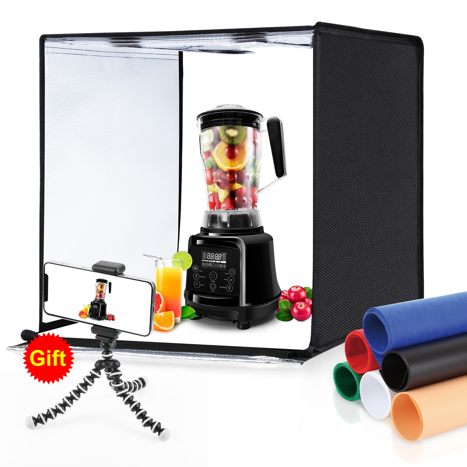 PULUZ 60cm Photo Studio Light  - Photography Led Lighting Kit บทวิจารณ์และราคา