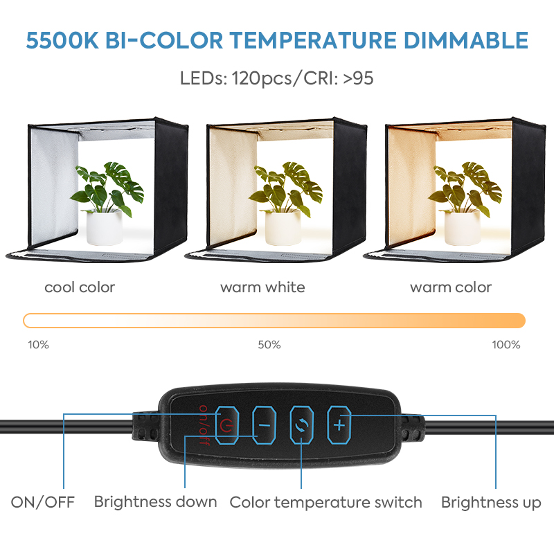 11.8x11.8inch Fold Photo Studi - Photography Led Lighting Kit บทวิจารณ์และราคา