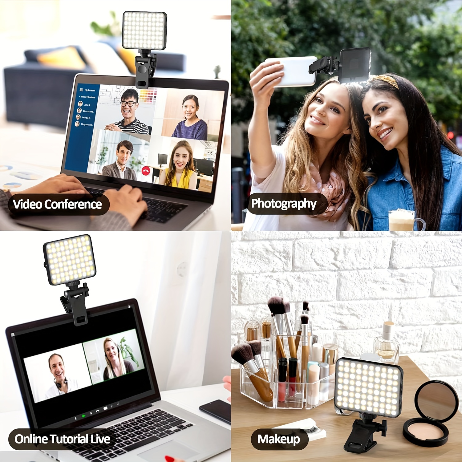 1pc Rechargeable Magnetic LED  - Photography Lighting Led บทวิจารณ์และราคา