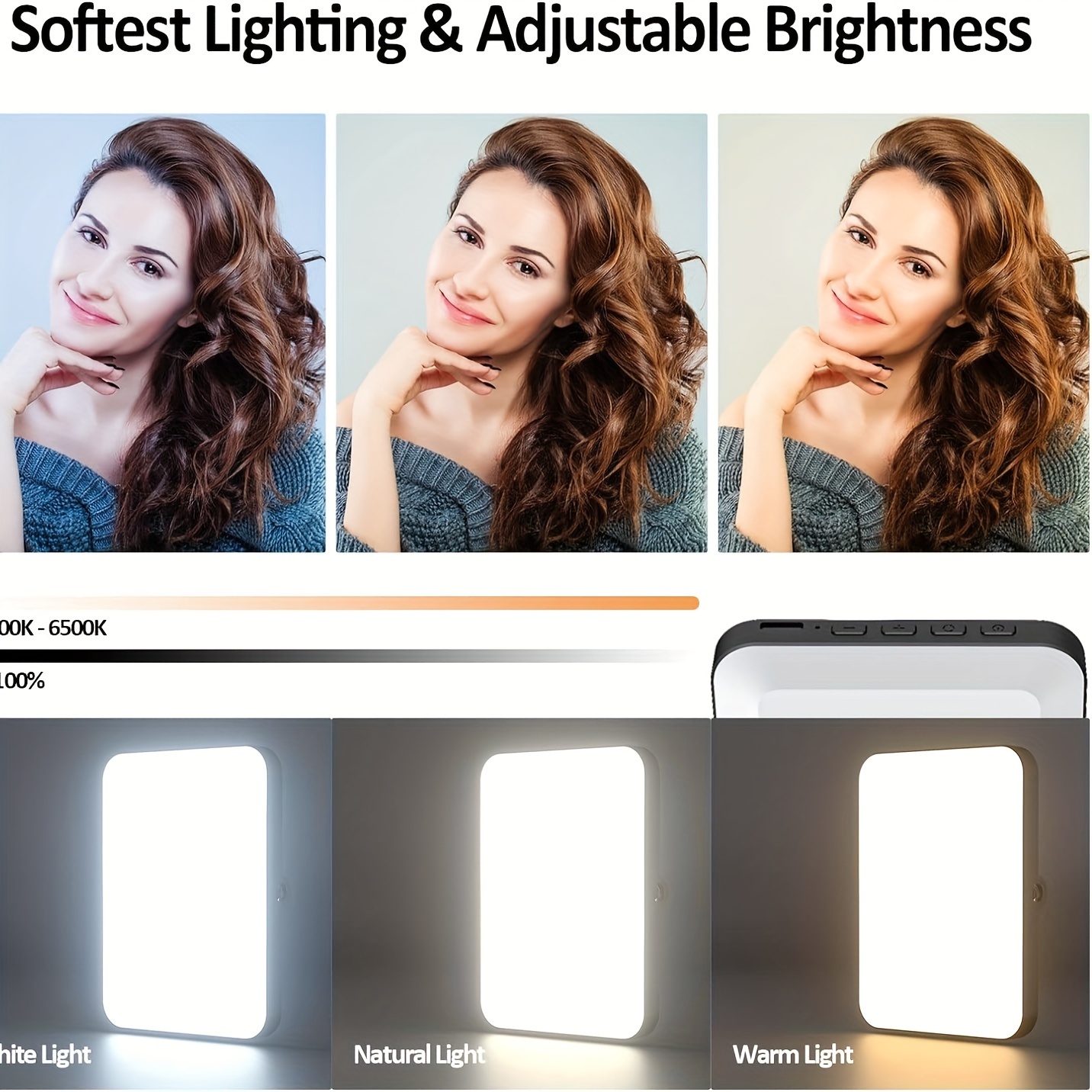 1pc Rechargeable Magnetic LED  - Photography Lighting Led บทวิจารณ์และราคา
