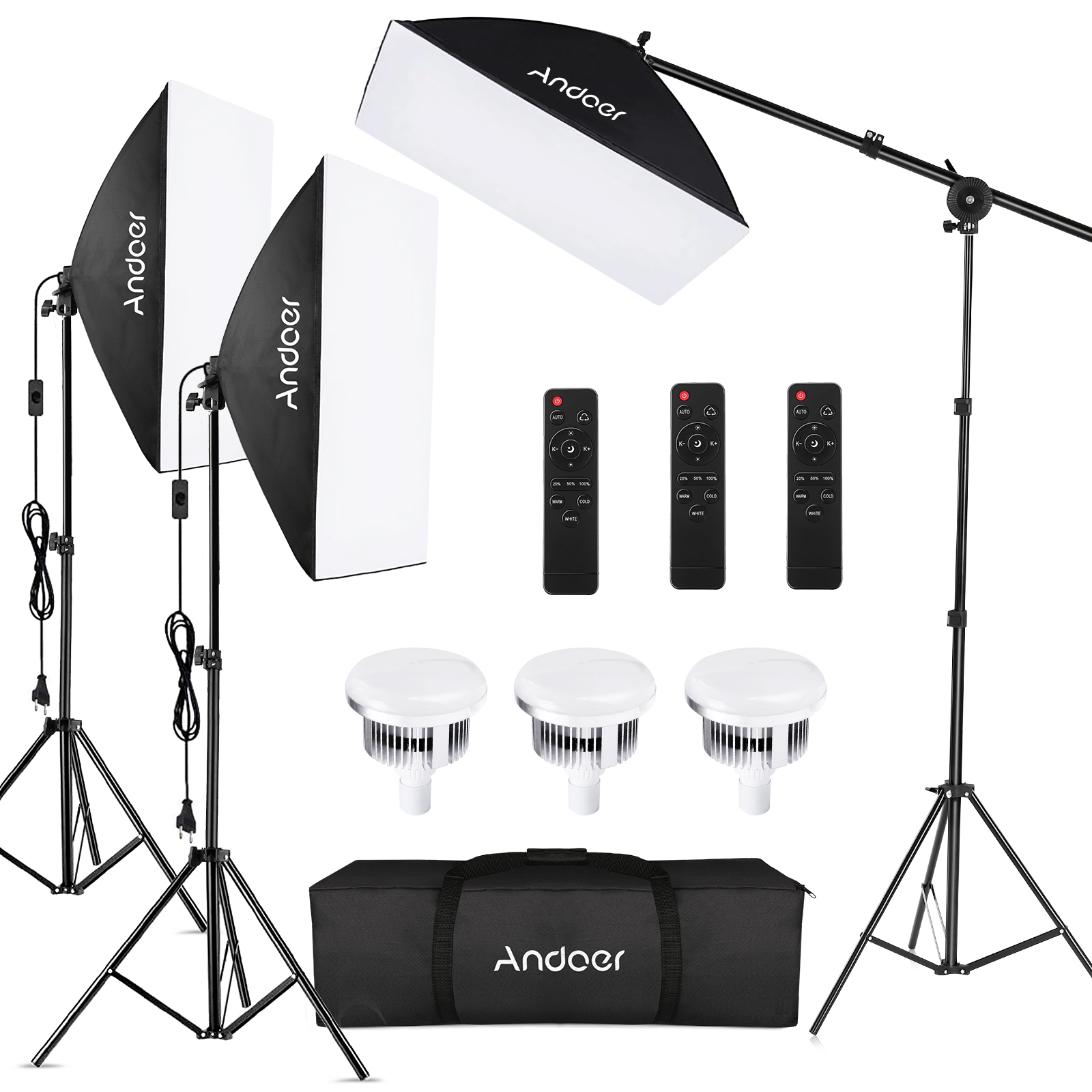 Andoer Studio Photography Ligh - Photography Led Lighting Kit บทวิจารณ์และราคา