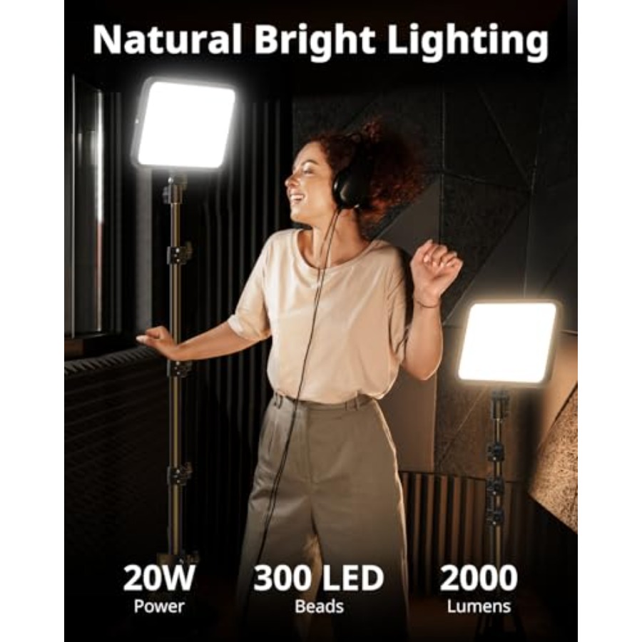 2 Pack LED Video Light Kit, Ph - Photography Led Lighting Kit บทวิจารณ์และราคา