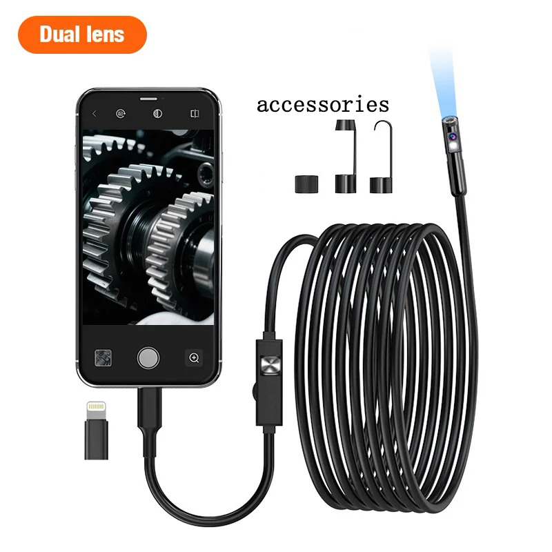 Single/Dual Lens Endoscope Cam - Photography Lighting Products บทวิจารณ์และราคา