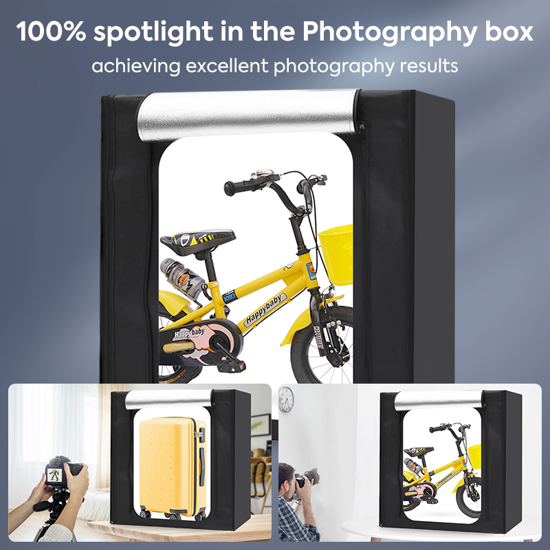 Photo Studio Photo Box Kit,120 - Photography Led Lighting Kit บทวิจารณ์และราคา