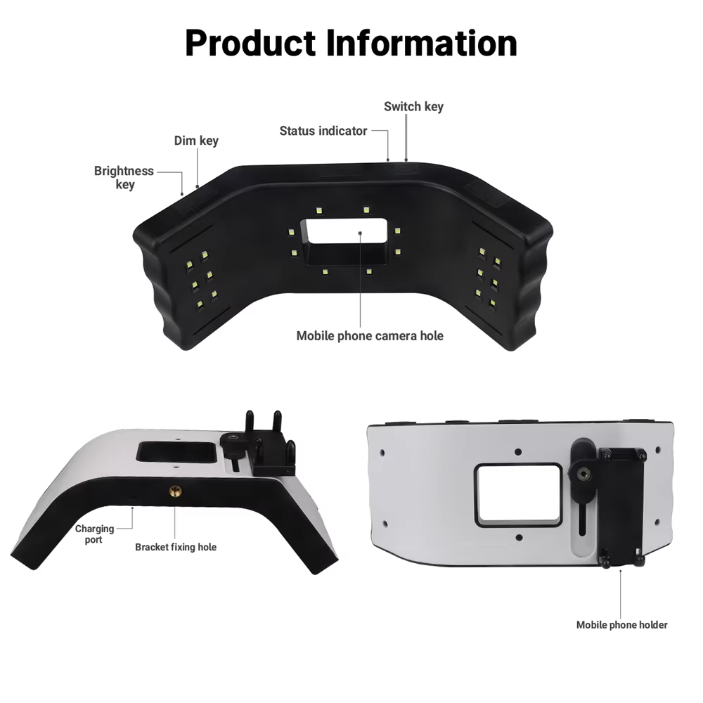 JUMTOP Dental Photography Ligh - Photography Lighting Led บทวิจารณ์และราคา