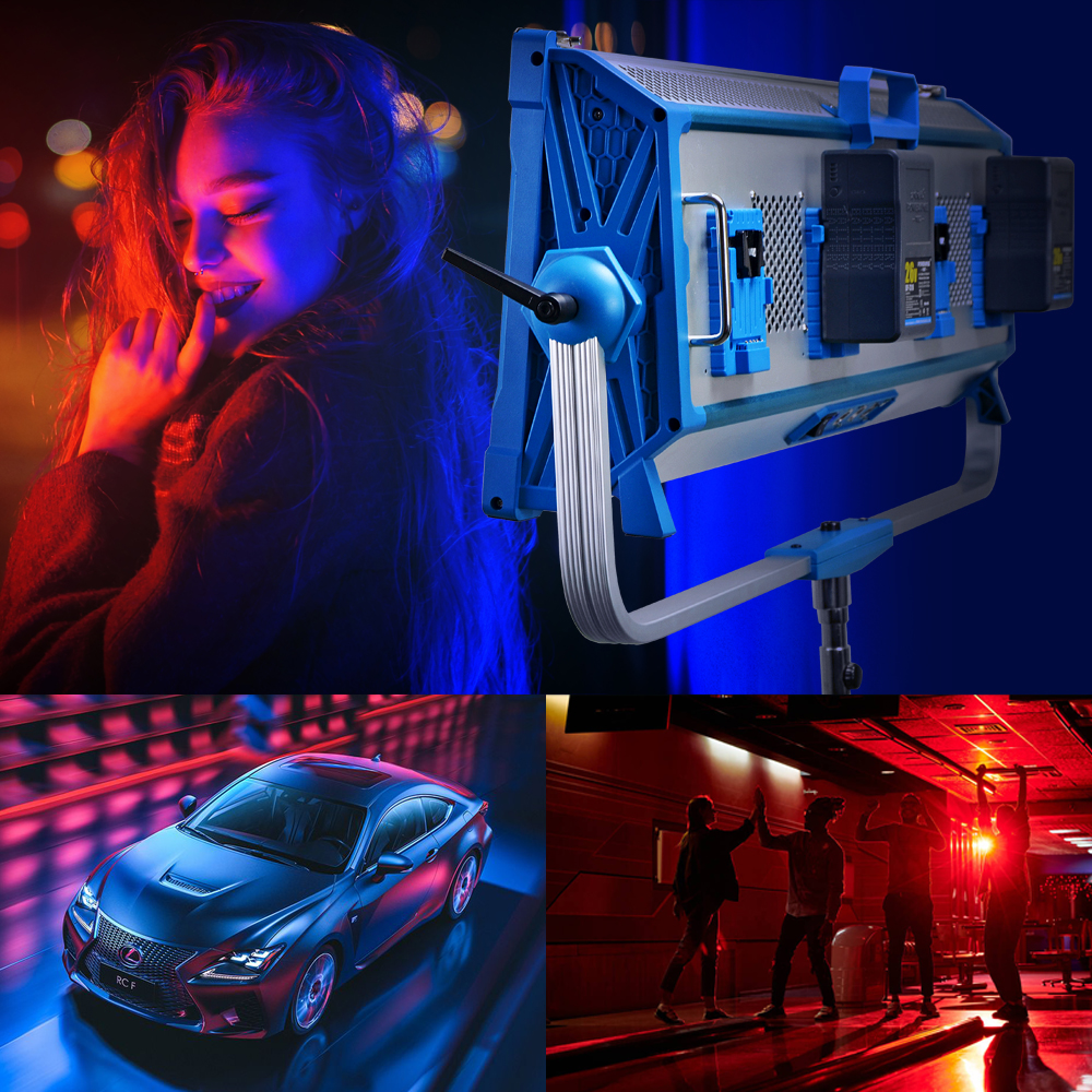 RGBW full color 500W aluminum  - Photography Lighting Ai บทวิจารณ์และราคา