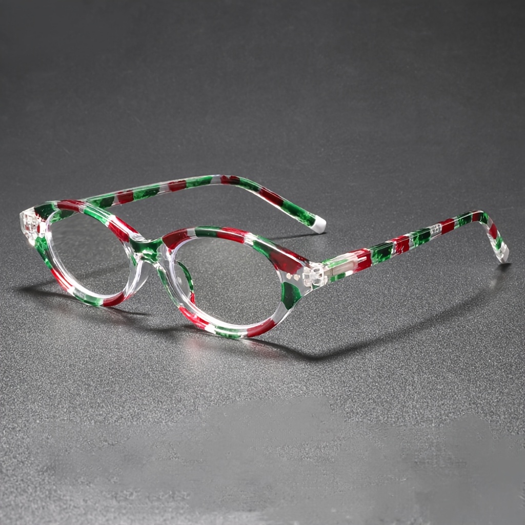 Transparent Oval Reading Glass - Photography Lighting Options บทวิจารณ์และราคา
