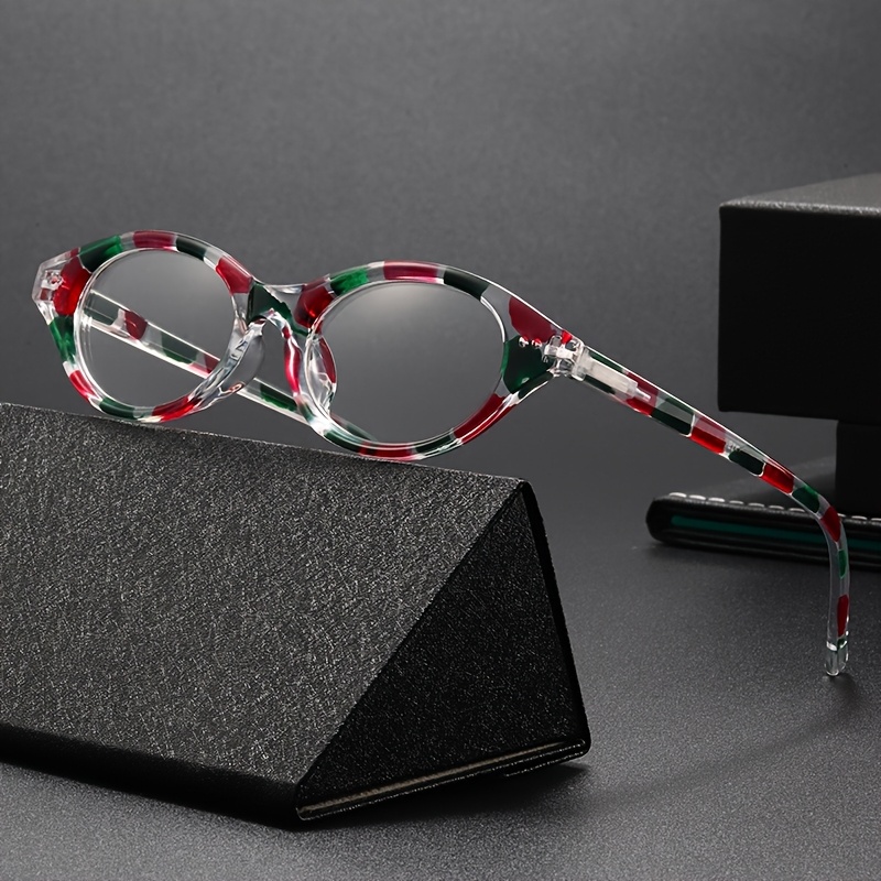 Transparent Oval Reading Glass - Photography Lighting Options บทวิจารณ์และราคา