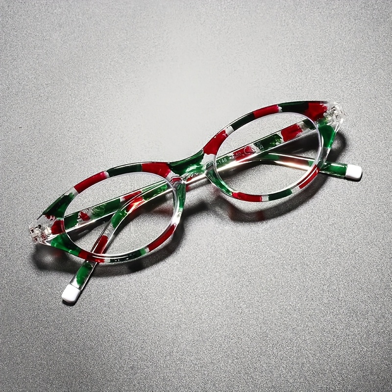 Transparent Oval Reading Glass - Photography Lighting Options บทวิจารณ์และราคา