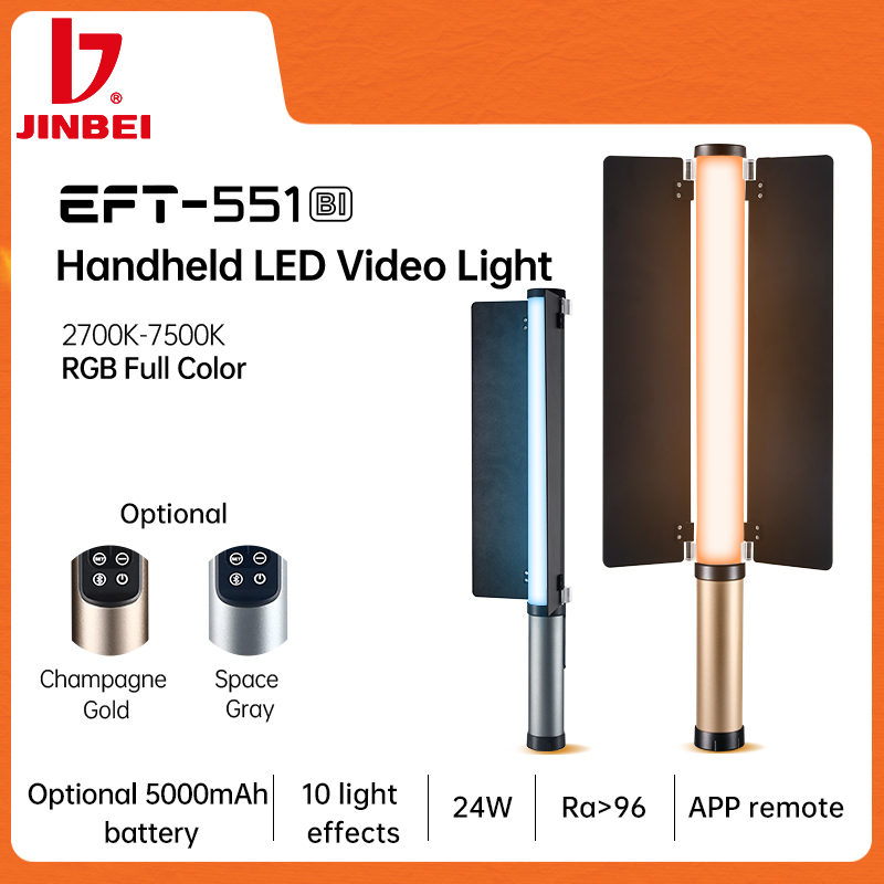 JINBEI EFT551 2700k-7500k  BI- - Photography And Lighting บทวิจารณ์และราคา