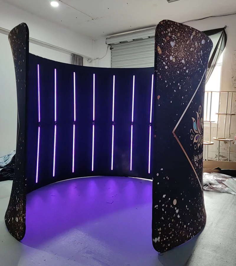 360 Photo Booth Enclosure Free - Photography Lighting Kit With Backdrop บทวิจารณ์และราคา