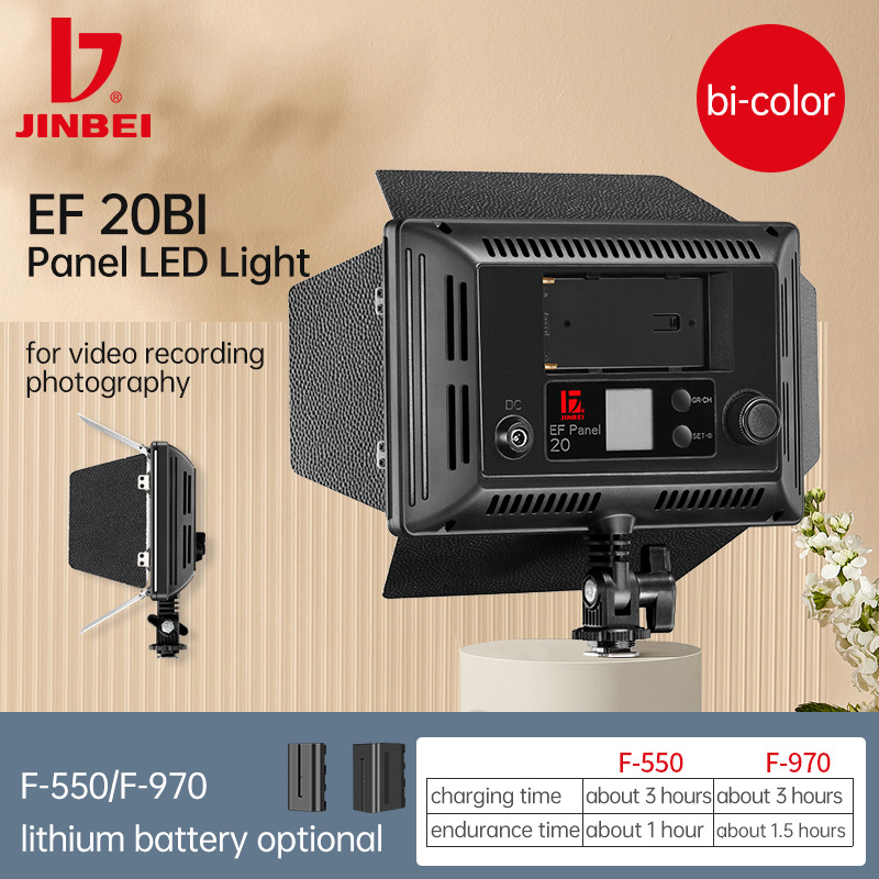 JINBEI EF20BI LED Video Light  - Photography Lighting Options บทวิจารณ์และราคา