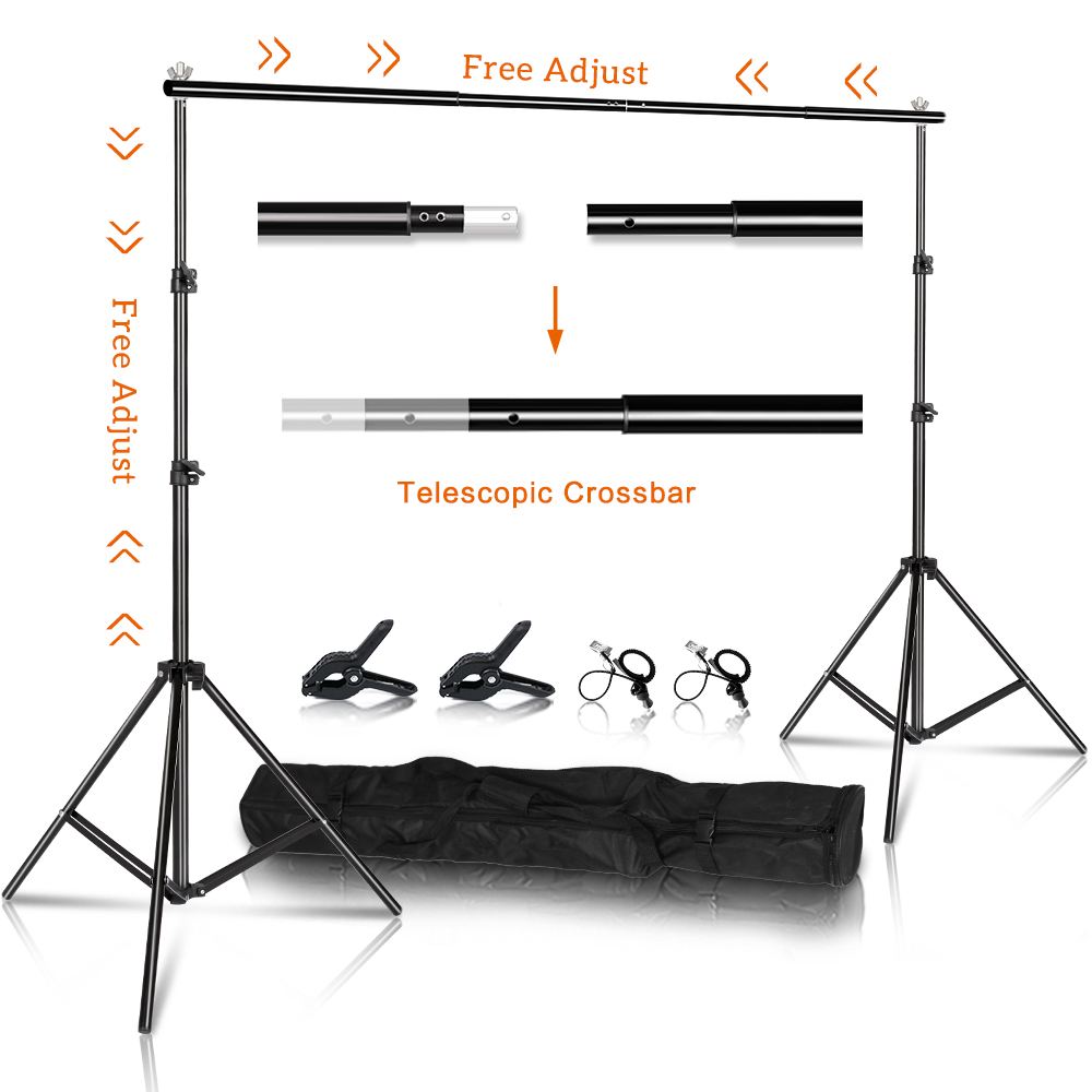 Photo Studio Background Photog - Photography Lighting Kit With Backdrop บทวิจารณ์และราคา
